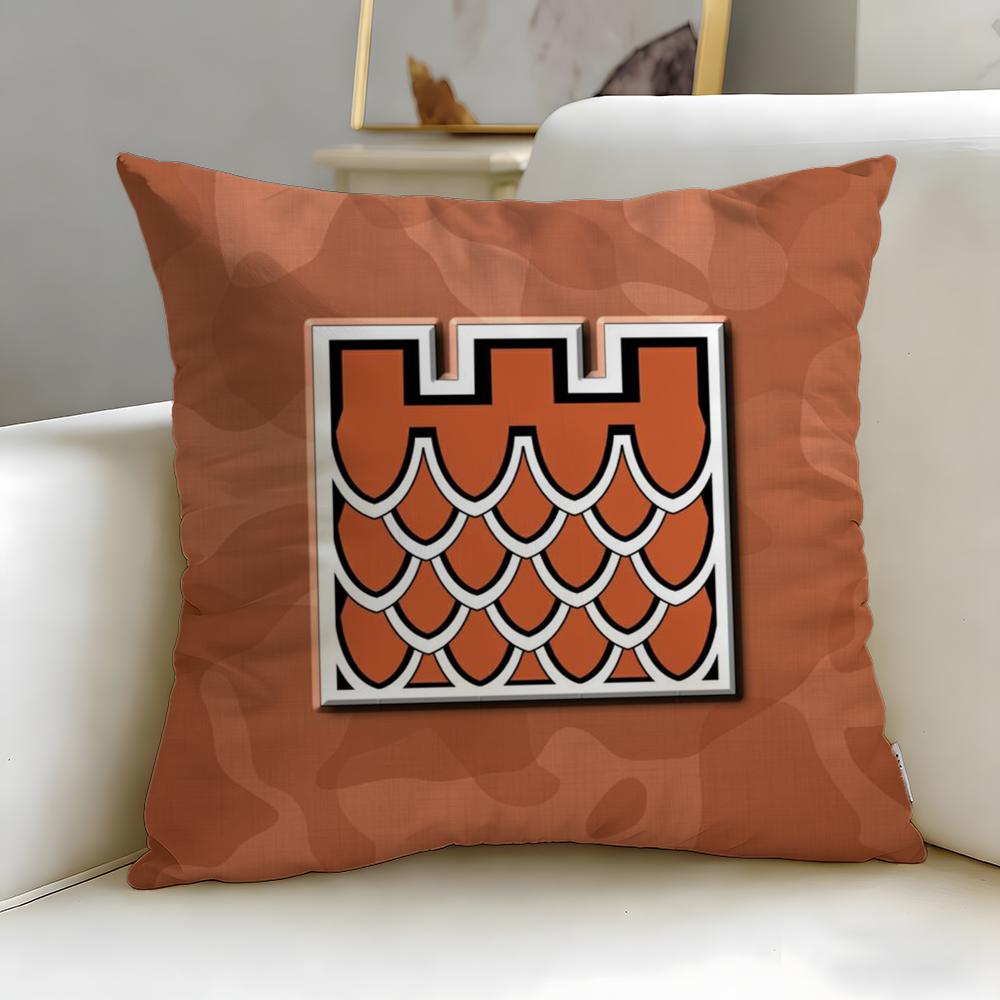 popular game Rainbow Six Siege Cushion Cover Soft EasyWash Pillow Case Versatile for Couch Bed Travel and Office