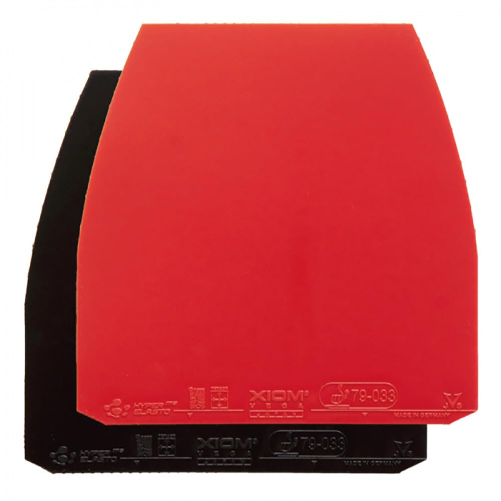 XIOM Vega Japan Red MAX 10471 Table Tennis Inverted Soft Rubber,
