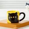 Japanese Cartoon Cat Coffee Cup Cat Pattern Cute Breakfast Cup Creative Coffee Mug Milk Cup Gift Ceramic Mug Kitchen Supplies