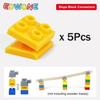 Wooden Train Track Accessories All Kinds Universal Connectors Adapters Clips fit for Brand Wooden Tracks Railway Toys for Kids