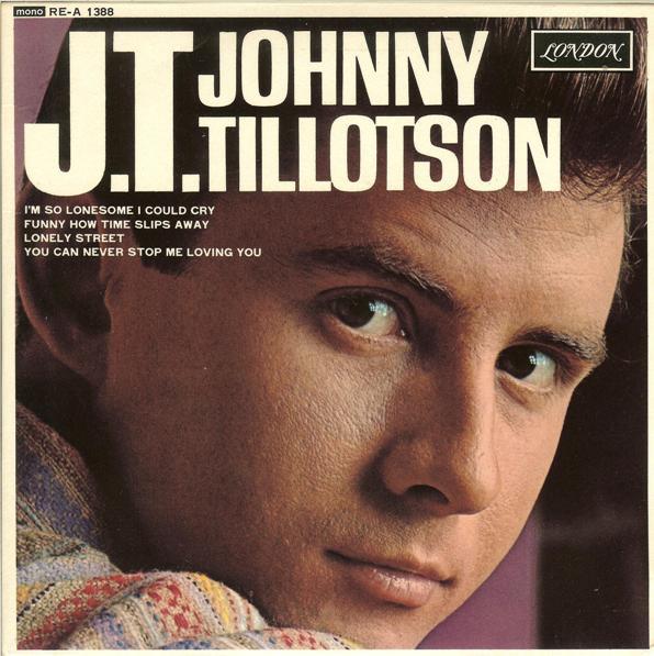 

7inch Record JOHNNY TILLOTSON - J.T. REA1388 London Records, 1963 UK Rock Used