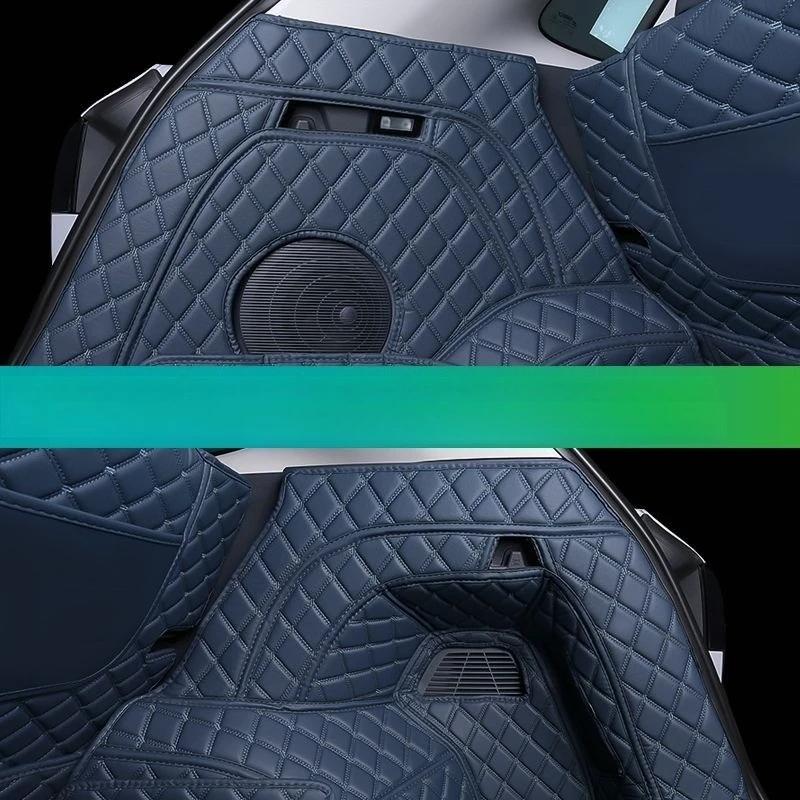 Custom For Geely EX5 Galaxy E5 Proton E.MAS 7 2024-2025 Car Boot Mat Rear Trunk Liner Cargo Leather Floor Carpet Tray Protector