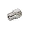 M12x1.25 Female To M16x1.5 Male Stainless Steel Metric Thread Reducer Adapter