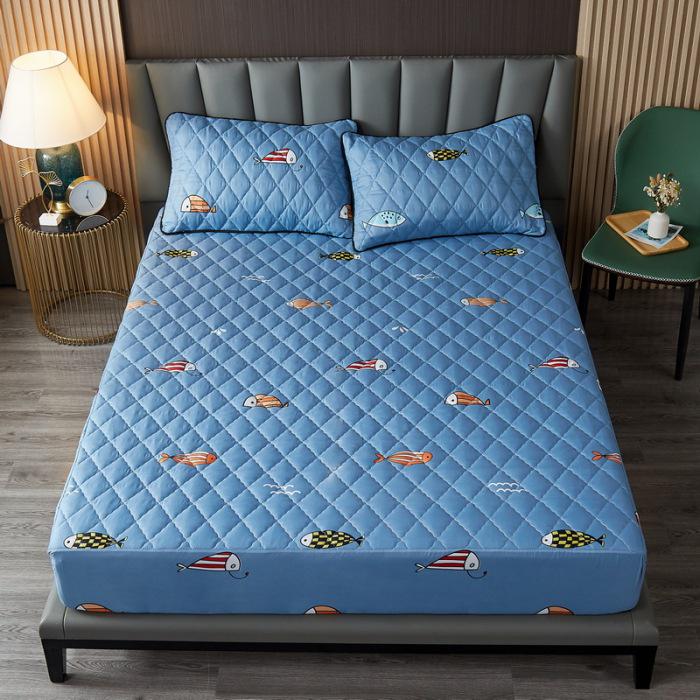 Wasserdichter Baumwoll-Matratzenschoner & Urin-Pad (Ausgabe 2025) - Kissenbezüge nicht im Lieferumfang enthalten.