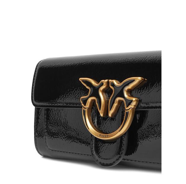 Tasche PINKO Love One Wallet C AI 23-24 PCPL 100062 A10I schwarz