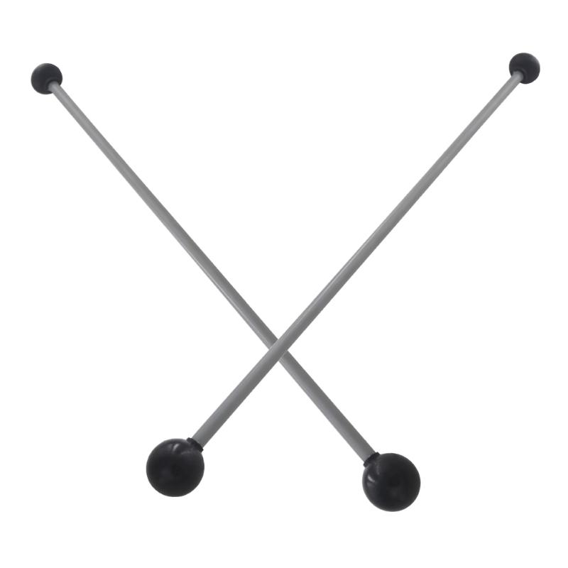 1 Pair Double Head Marimba Mallet Musical Drumstick for Playing Percussion