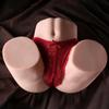 QUBANLV 1:1 Realistic Big Ass Sex Doll Half Body Real Vagina Anul Pussy Dual Channel Male Masturbator Big Ass Adult Games Toy