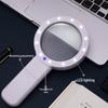 High Magnification Handheld Magnifying Glass with LED Light