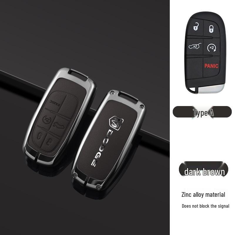 Dodge Journey Metal Key Case: Premium Key Cover with Buckle for Men's Keys
