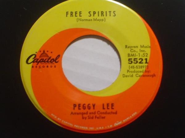 

7inch Record PEGGY LEE - Free Spirits 5521 Capitol Records 1965 US Jazz Used