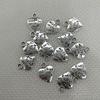 60pcs Heart Charm Made With Loves Pendant 12x10mm Tibetan Antique Silver Color Pendants Jewelry Making DIY Handmade Craft