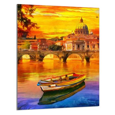 SZKLANA DESKA DO KROJENIA 40x52 Łódka