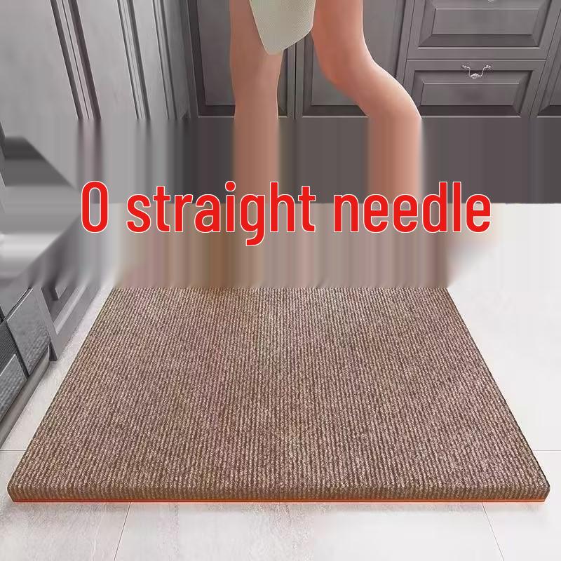 

Ковер однотонный с полосками, устойчивый к пятнам: Толстый, простой в уходе коврик для гостиной, спальни или офиса 100cm x 200cm [Double Thick 7.0]