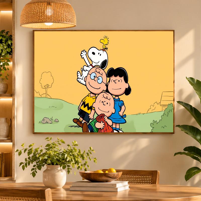 5D Diamond Painting Snoopy Peanuts DIY Full Drill Diamond Art Kit Home Decoration