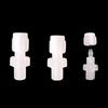 Zhong Ge PP Quick-Twist Straight External Thread Connector