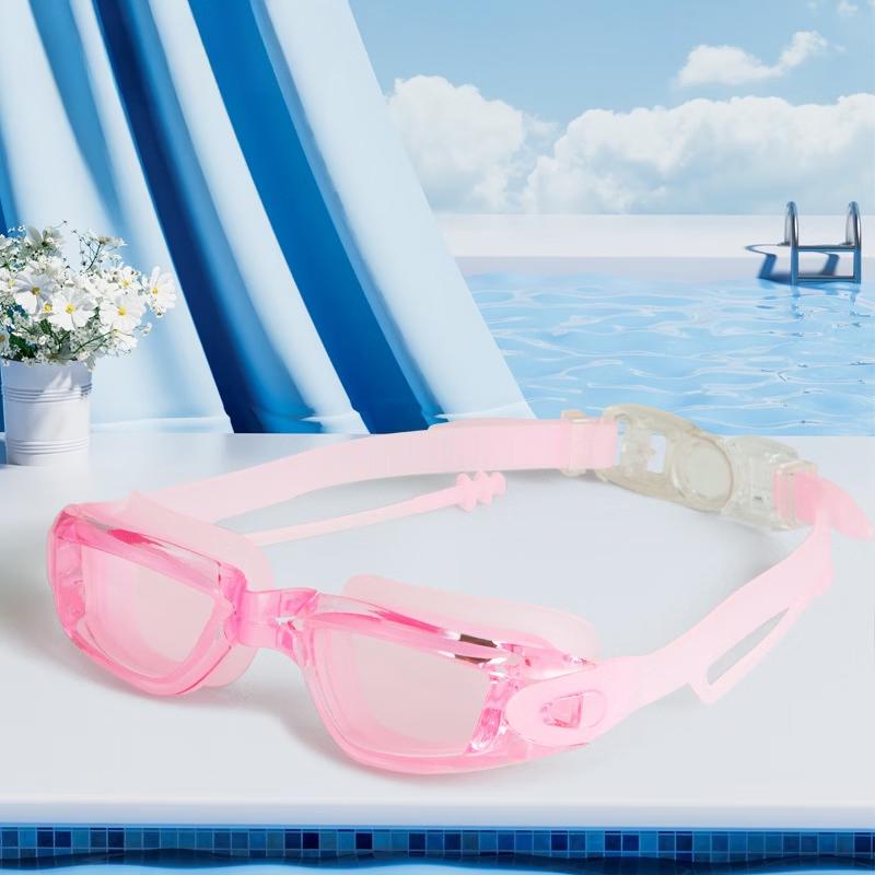 Yuzhan HD Swimming Goggles with Integrated Earplugs