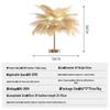 Nordic Ostrich Feather Floor Lamp - Bedroom & Living Room Decorative Light