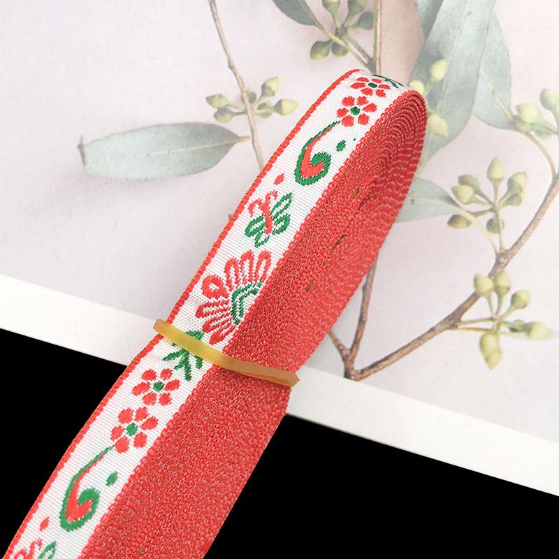 1cm Ethnic Embroidery Lace Trim for Dance Costume and Clothing Accessories