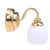 1/12 Dollhouses Wall Lamp LED Miniature Wall Sconce for Dollhouses Home Decoration Bedroom Displaying Accessories