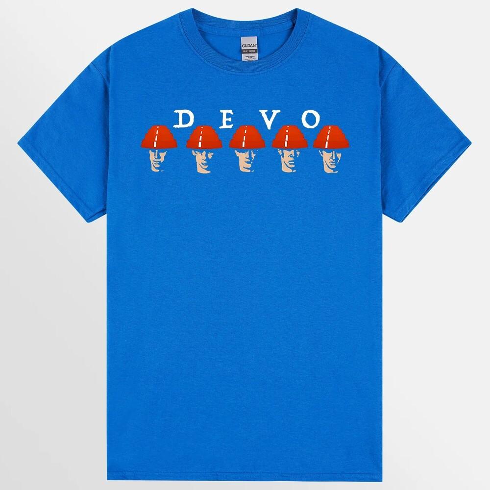 Rare Devo BAND Cotton Men All Size 10D113 Unisex T-Shirt M
