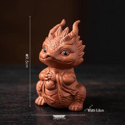 Shanggqi Purple Clay Little Dragon Girl Tea Pet