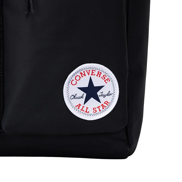 Converse 19L Casual Versatile Expandable Design Polyester Backpack Regular Black Men Backpack CV2613247GS-001