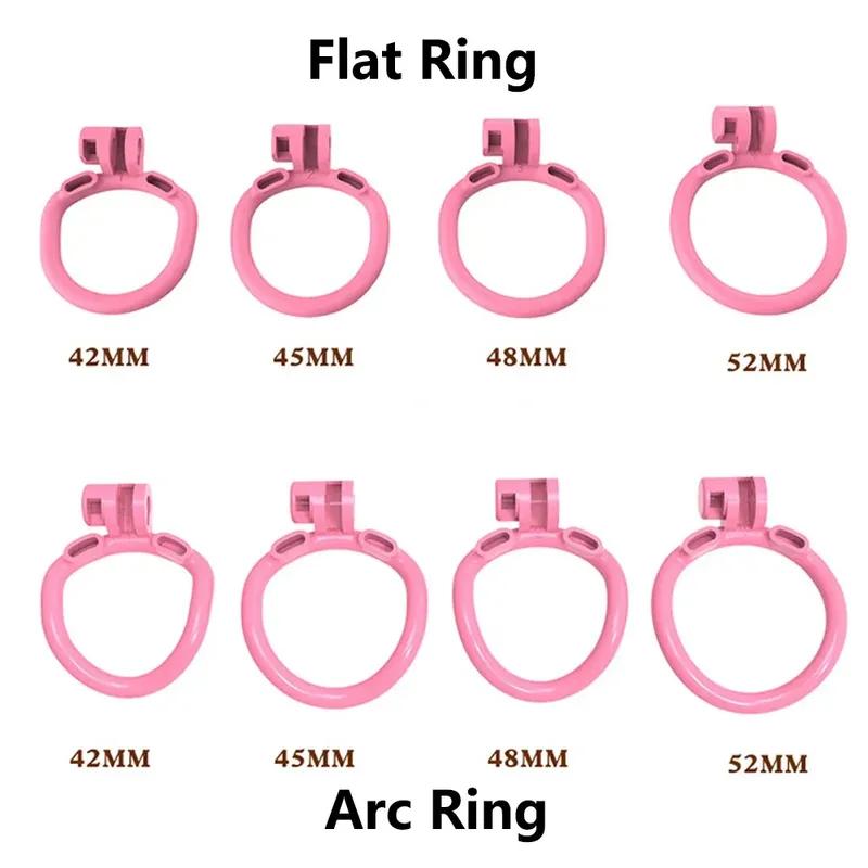 2025 NEW Spike Design Removable Slide Cap Humanized Cock Cage Male Chastity Device 2 Types Penis Rings Available Adult Sex Toys