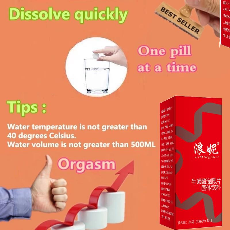 Buy Effervescent Tablets Taurine Solid Beverage Lubricant for Female