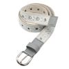 Comfortable Women Belt PU Leather Lace Trim Flower Waistband Adjustable Length Waist Strap for Teens Girl Everyday Use