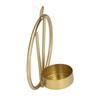 2pcs Golden Wall Candle Holder Iron Tealight Pillar Candlestick  Wedding Centerpiece