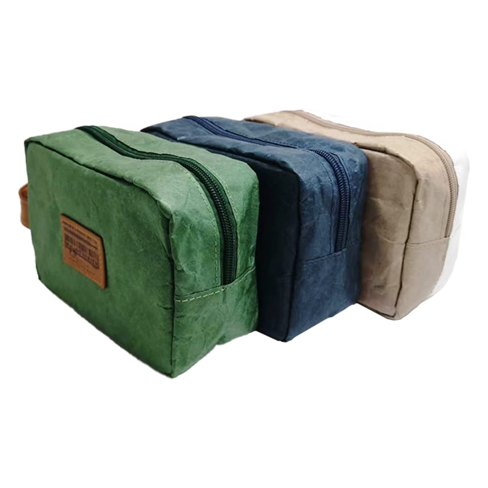 I.S. WILSON SERIES Tyvek Box Pouch Green ITVK-2-GN