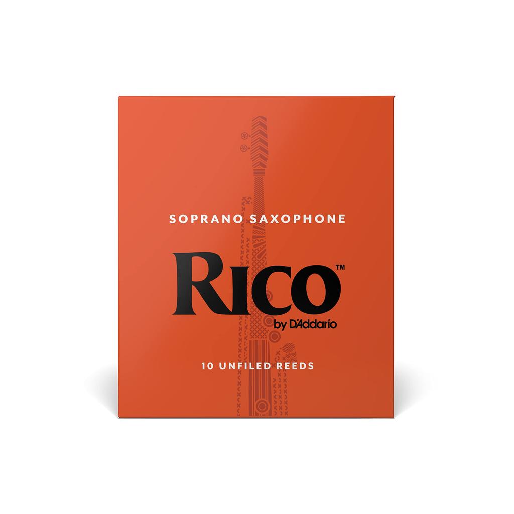 D'Addario WoodWinds RICO RIA1040 Reeds for Soprano Saxophone [Hardness: 4.0], Pack of 10
