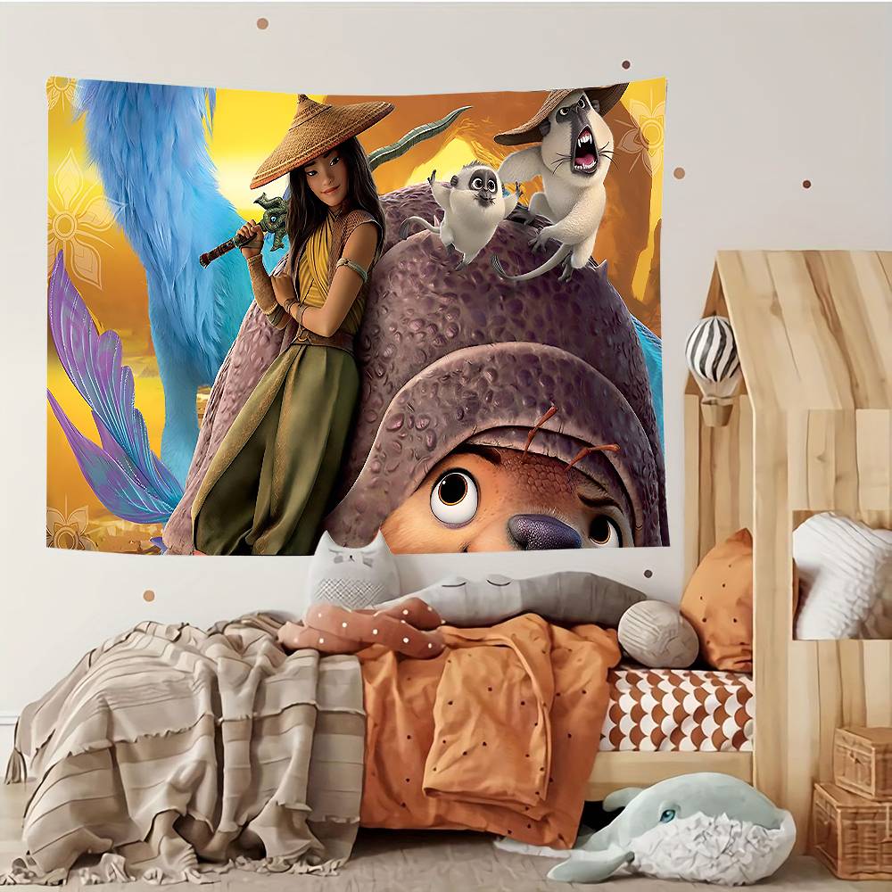 Raya And The Last Dragon Tapestry Customizable Tapestries Of Various Styleswall Hangings Celebrity Photo Printingwall Hangings