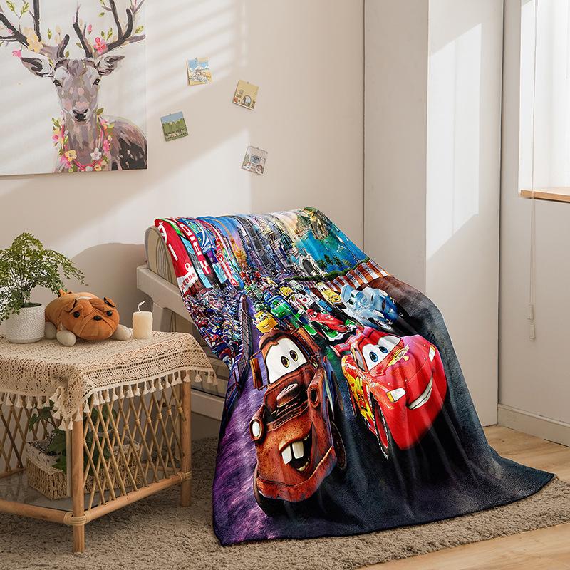 Cars Series Double-Sided Flannel 3D Digital Printing Blanket Blanket