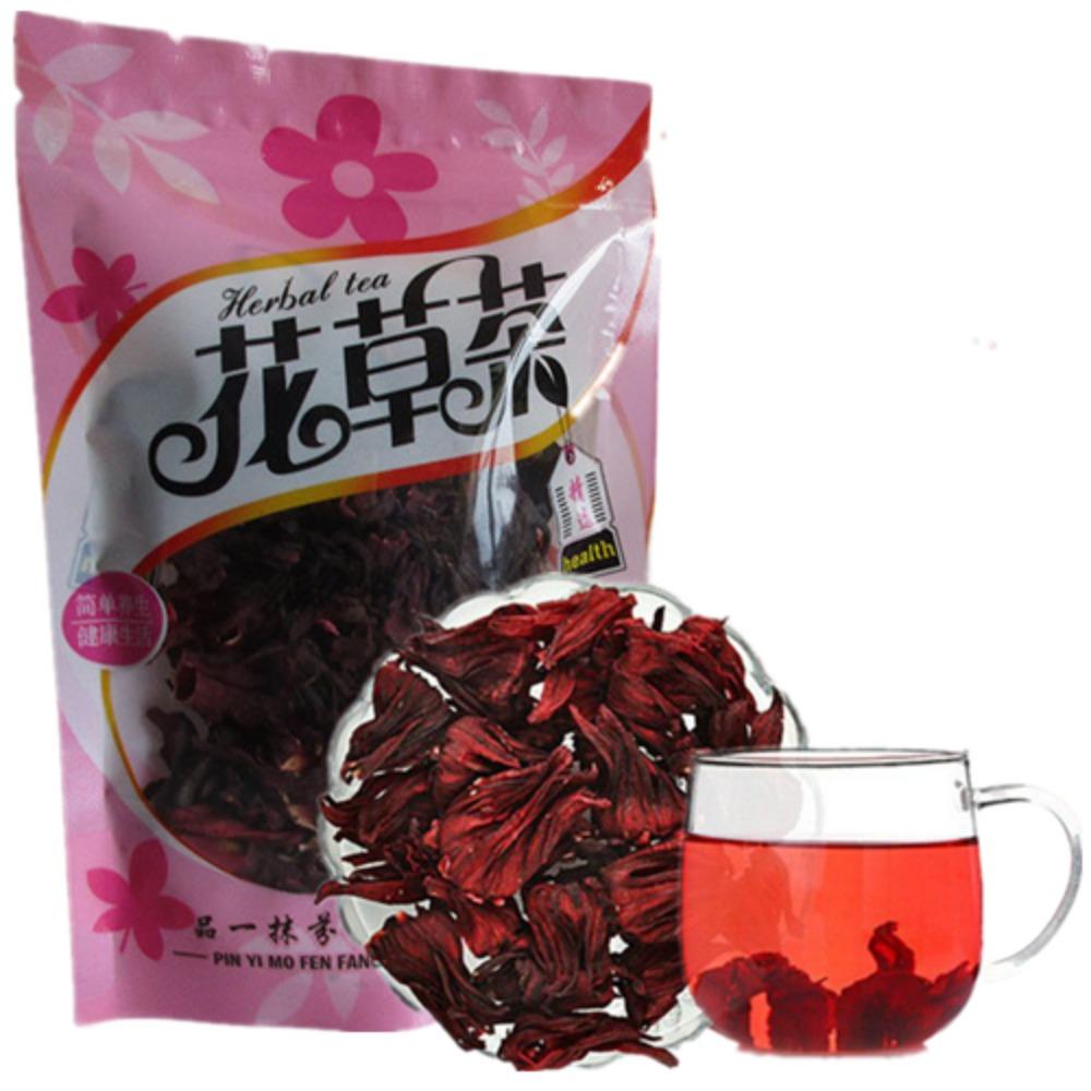 Hibiscus Roselle Tea 50g Herbal Flower Energy Wellness Detox Drink 01