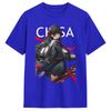 Wuthering Waves Characters Tshirts For Unisex Funny Pure Cotton Tees Round Neck Short Sleeve T Shirt Adult Tops