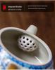 Jun Ware Blue and White Teapot: Chinese High-End Large Size for Brewing Tea Kung Fu Style 2026