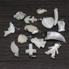 10Pcs Natural Shell Pendant Mother Of Pearl Small Charms For Jewelry Making DIY Necklace Earrings Accessory, Crafts