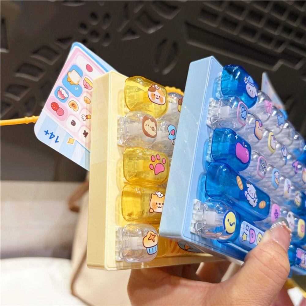 26-Key Mini Keyboard Pendant Cute Design Keyboard Keychain Decompression Button Toy  Children's Bag