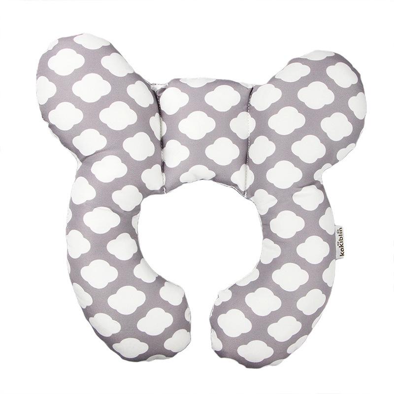 U-Shaped Head Support Pillow for Children's Car Seats and Strollers