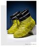 Men's Waterproof PVC Mid-Cut Snow Boots with Thick Non-Slip Sole, Fashionable, Warm, Dual-Purpose Casual Rubber Shoes.