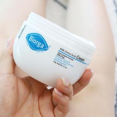 Milchaminosäurecreme 270g, Feuchtigkeitsspendend, Koreanische Kosmetik, Kbeauty, Probe