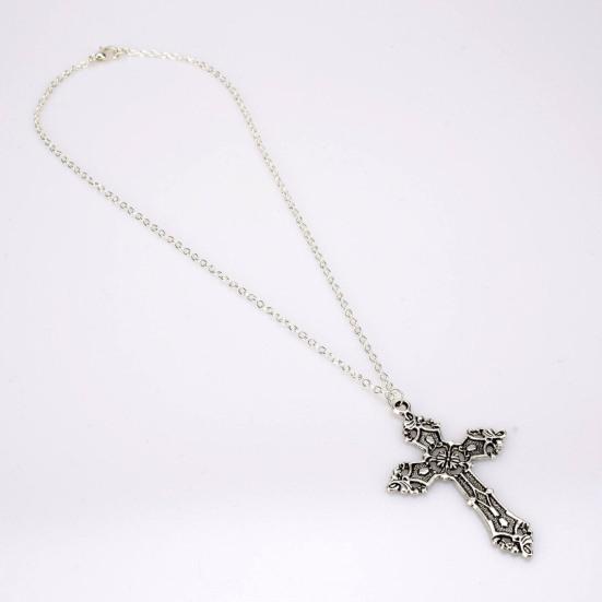 Vintage Necklace for Women Men Baroque Pendant Necklace Hypoallergenic Punk