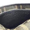 Great FENDI Nano bucket FF Logo Metal Zucca Pattern 2-Way Chain Shoulder Pouch Used