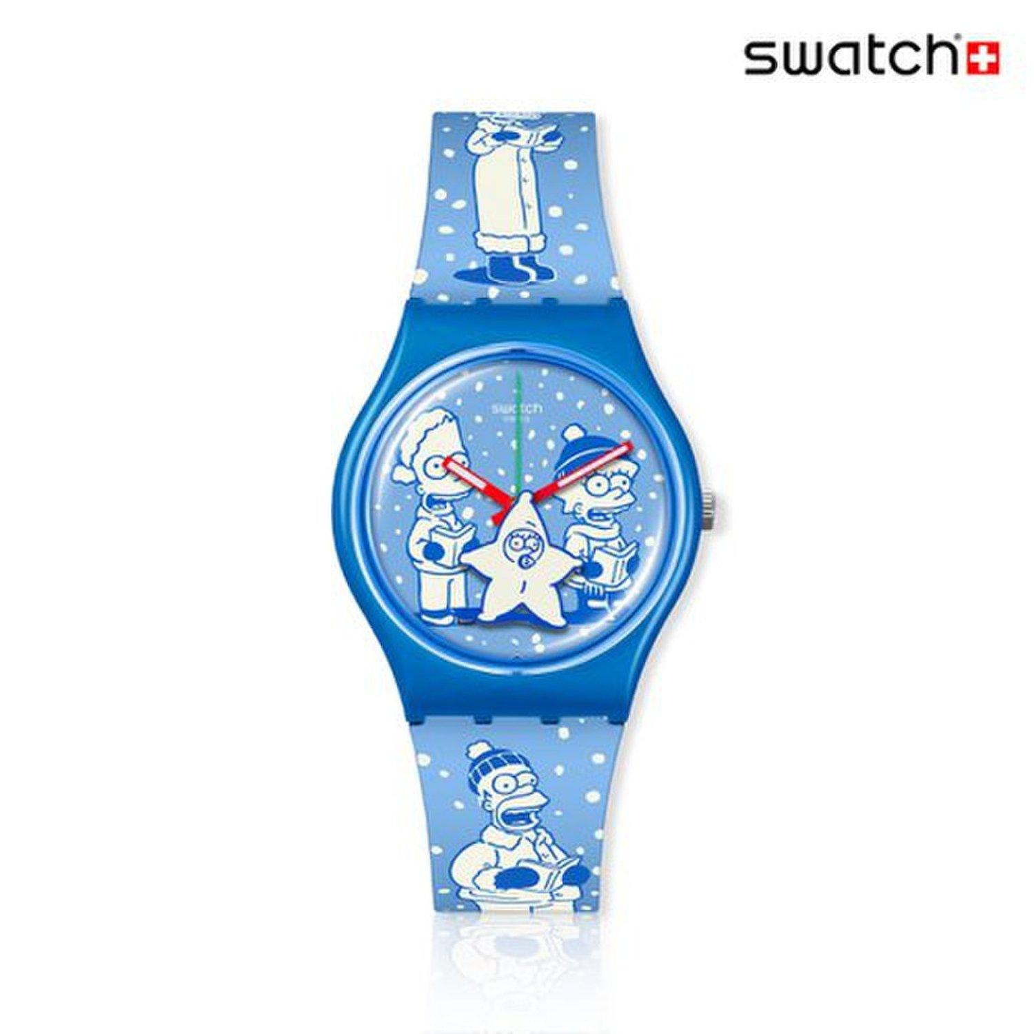 [Swatch] The Simpsons Collection TIDINGS OF JOY SO28Z126