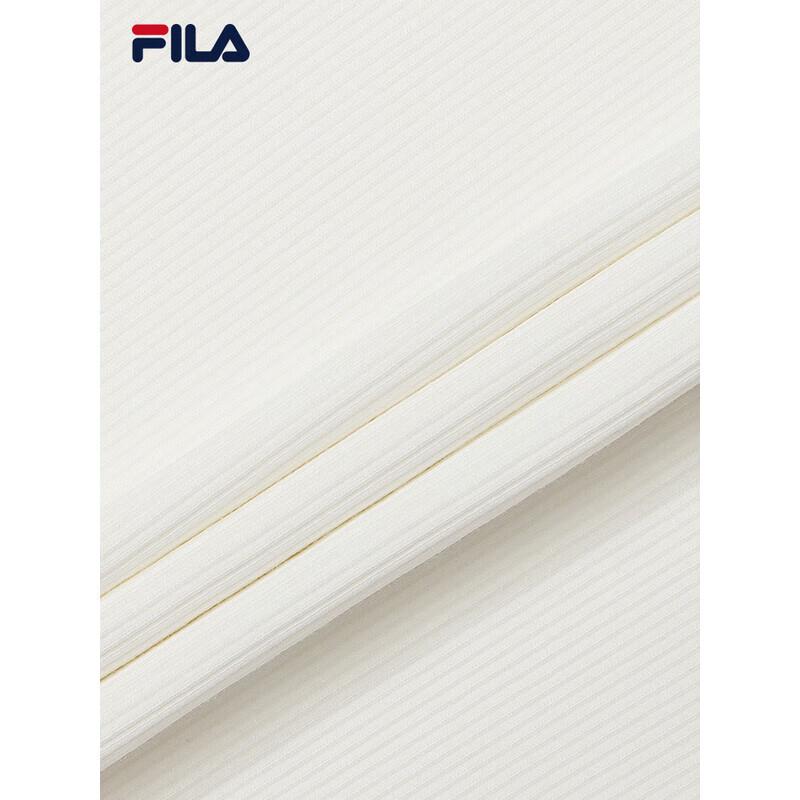 Fila Women's Slim Fit Knitted Short Sleeve T-shirt