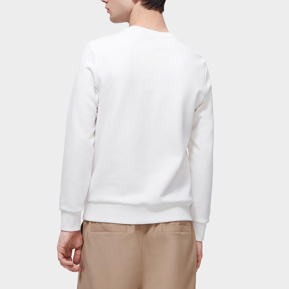 New FILA Sweatshirt Men's Cloud White F11M319214F-WT