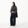 Women's Korean Style Loose Wool Blend Coat