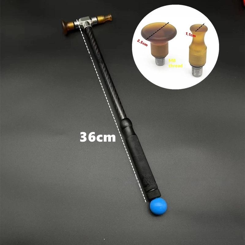 Replaceable Head Car Dent Repair Hammer Percussion Leveling Tool for Traceless Auto Body Dent Removal 4