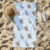 Towel Beach Towel Oversized Quick Cute Dry Towel Absorbent Soft Swim Rabbit BeachTowels for Men Cartoon Women